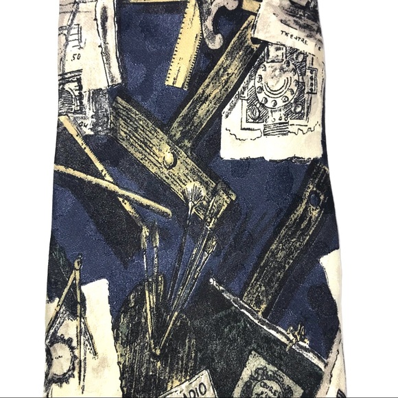 Structure tie, architect / architectural theme - Picture 3 of 9